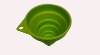 Wholesale folded silicone funnel