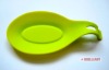 Silicone spoon rest