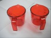 Wholesale red measuring cup
