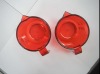 Wholesale round red measuring cup