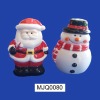 ceramic christmas salt and pepper shaker