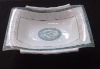 Wholesale exquisite porcelain ship bowl salad bowl ceramic soup bowl