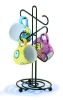 Wholesale wrought iron coffee mug rack