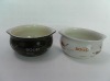 5` Ceramic Soup Bowl With Decal Painted