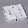 Porcelain snack plate