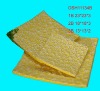 2011 New product 3 set of square yellow ceramic table ware with flower style