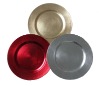 Wholesale 13'' PP gold charger plates