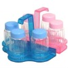 Plastic three pieces castor