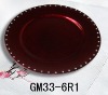 Wholesale Beautiful red plate