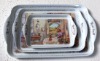 Wholesale Promotion gift dinnerware tableware set 3pcs tray