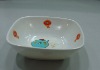 Wholesale square melamine bowl