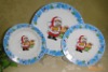 Wholesale cheap Christmas porcelain plate