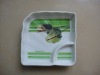 Wholesale melamine divided plate