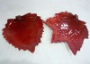 Wholesale christmas leaf plate