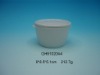 Wholesale white Round Ceramic sugar pot
