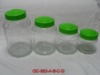 Wholesale GC-093A-B-C-D glass canister for home care