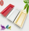 Wholesale PP Plastic rectangular charger tray