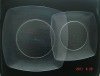 Wholesale disposable plastic plate ps dish