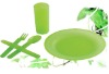 Wholesale plastic tableware set