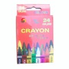 Wholesale 24 colors drawing crayon set