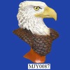 Wholesale resin eagle bust