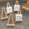 Wholesale mini wooden easel & art canvas set