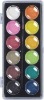 Wholesale 12 colour water colour brush 3x0.4cm