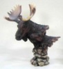animal sculpture - deer head