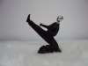 Kongfu figurine Polyresin sculpture