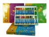 24 color oil pastel