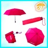 Wholesale 42" arch 3 fold manual open promotional umbrella