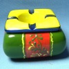 Wholesale Ceramic square ashtray