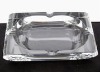 square crystal ashtray