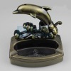 Wholesale Copper dolphin detachable ashtray