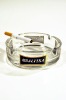 Wholesale Round glass ashtray cigarettes ashtray