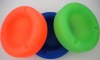 Wholesale customize charming Silicone round ashtray with metal flake