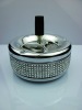 Wholesale crystal rhinestone metal round ashtray