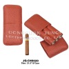 Wholesale Top grain leather cigar holder