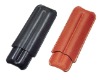 Wholesale 2 finger Leather cigar holder