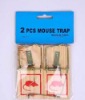 Wholesale functionable wooden mouse trap