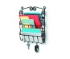 Wholesale Black Wire Letter Holder & Key Rack