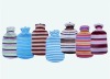 Wholesale hot water bottle with fleece cover