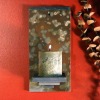art slate candlestick holder