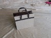 Wholesale Leather foldable storage bag