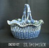Wholesale Porcelain flower basket(CN250107)