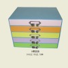 Wholesale 5 drawer storage box