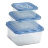 Wholesale 3pcs Square Food Container Set