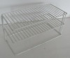 TWO-TIER METAL DINNERWARE RACK