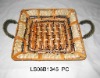 Wholesale Square rattan tray