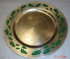 Wholesale round plastic dish plate